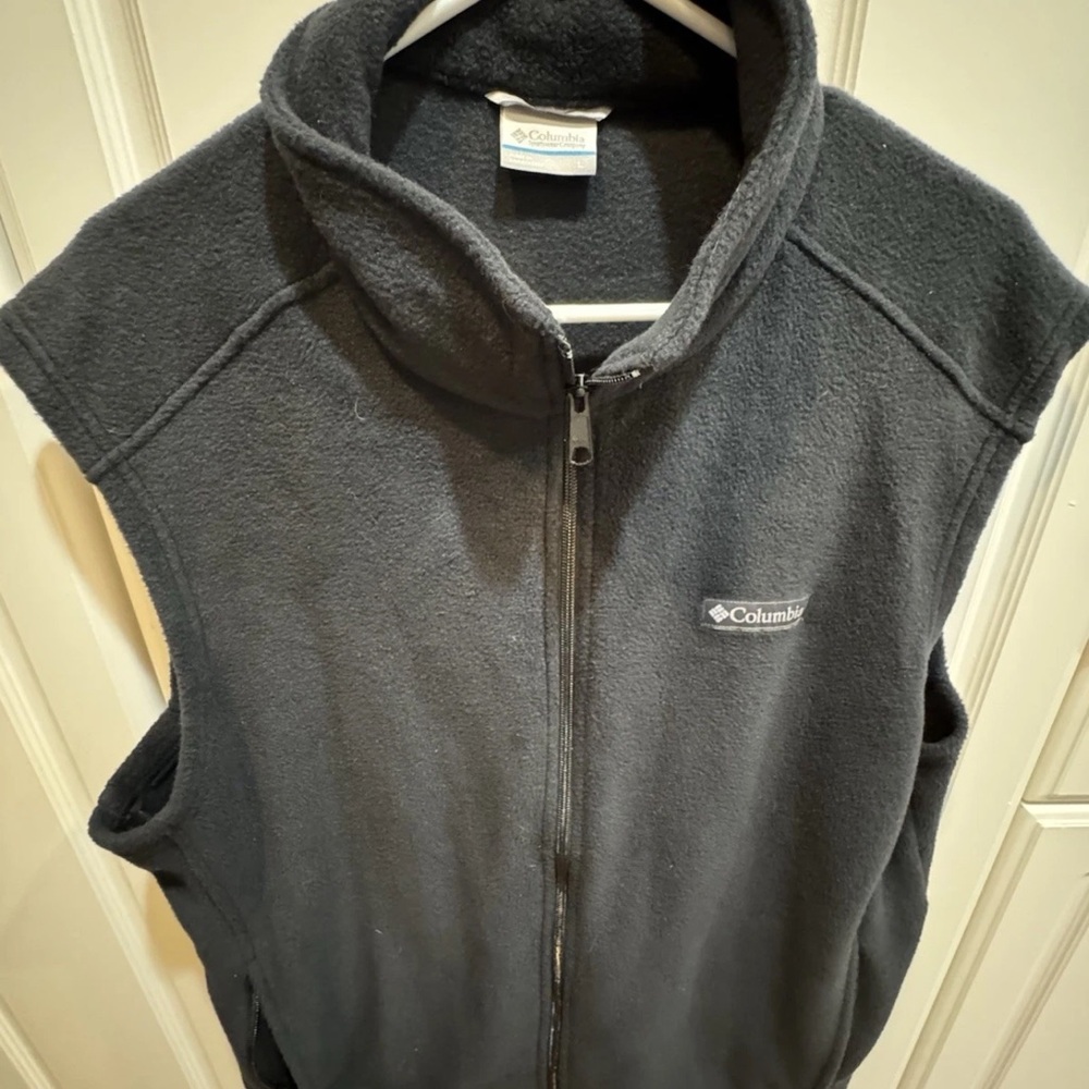 Columbia Charcoal Fleece Vest